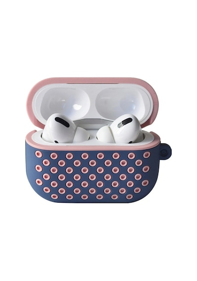 Newface - 672 - Airpods Pro 2 2.nesil Spor Delikli Kılıf - Metemıx - - Mavi-pembe