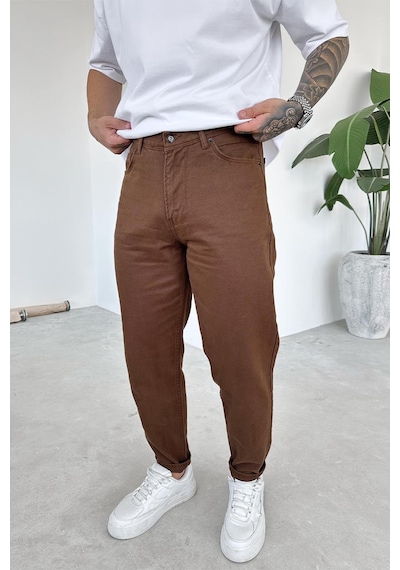 Kahverengi Basic Premium Regular Pantolon Kahverengi