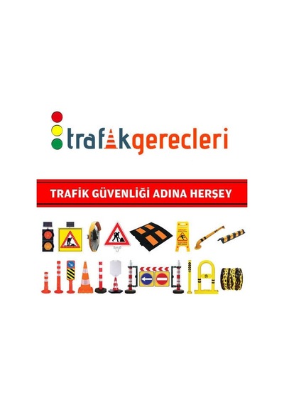 Esnek Şerit Ayırıcı Eko İleri Trafik Delinatör 75 CM 10 Adet