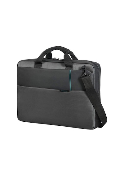 Samsonite Qibyte Notebook El Çantası, 17.3", Antrasit Çok Renkli