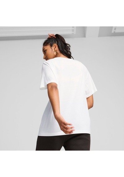 Puma Evostripe Tee Kadın T-shirt-beyaz