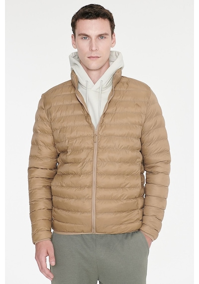 AC&Co / Altınyıldız Classics Erkek Vızon Standart Fit Normal Kesim Dik Yaka Mont VIZON