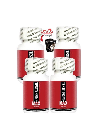 Testo Prime Max Erkeklere Özel Her An Maksimum Limit 30 Lu X 4 Adet