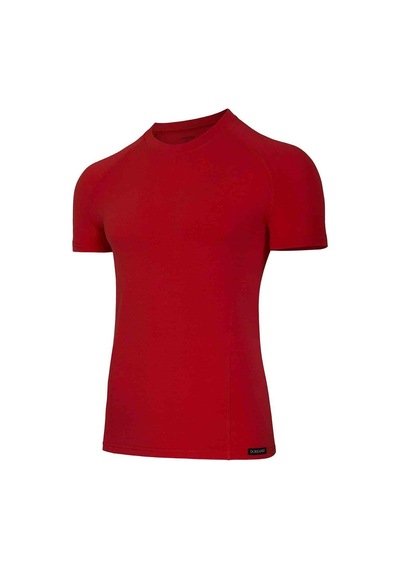 Doreanse Kırmızı Modal Y. Yaka Kısa Kol Erkek T Shirt 2535 Kırmızı