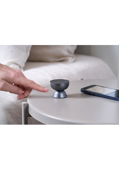 Lexon Tamo Tws Bluetooth Hoparlör Metalik Gri