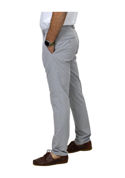 Notra Erkek Silim Fit Kumaş Pantolon Gomes 199 Bgl-st04488 Gri
