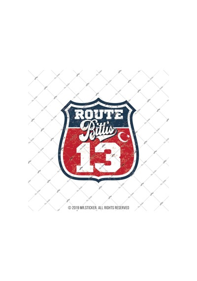 Roup25 Route Bitlis 13 Sticker