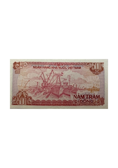 Viet Nam 500 Dong Yabancı Kağıt Para Çil Unc Koleksiyon Para