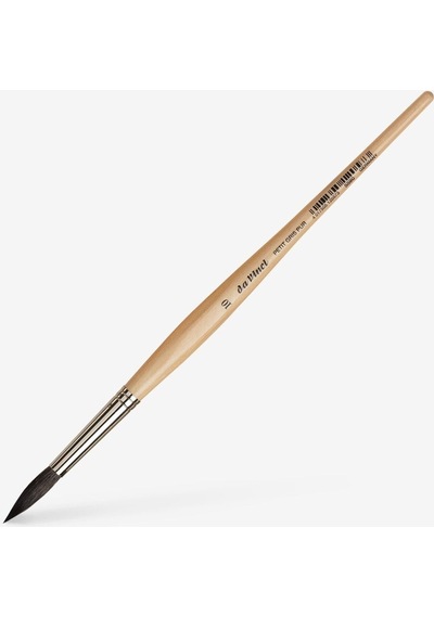 Da Vinci : Petit Gris Mix Yuvarlak Sulu Boya Fırçası : Seri 5590 : No:10