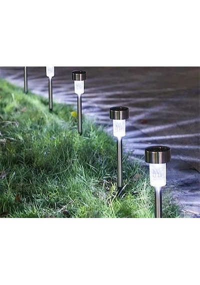 Lb 1 Adet Solar Sistem Bahçe Lambası Plastik Saplama Güneş Enerjisi İle Çalışma Çok Renkli