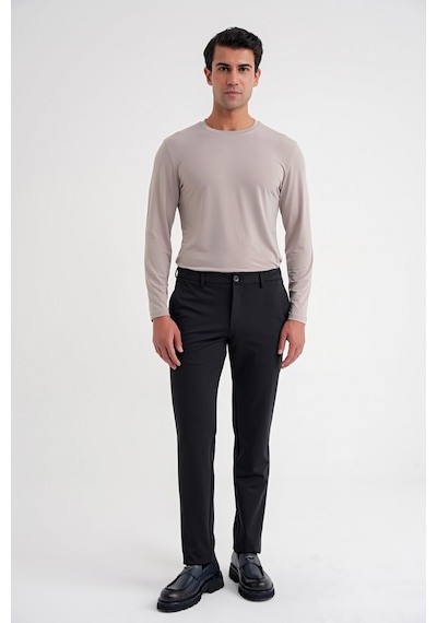 Efor P 1207 Pantolon Comfort Siyah Siyah