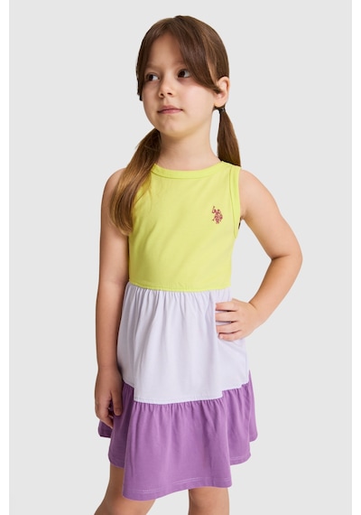 U.S. Polo Assn. Kız Çocuk Fıstık Elbise Örme 50325651-vr087