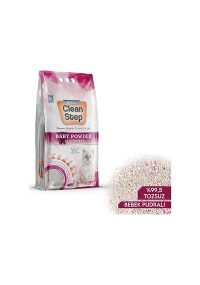 JADAWA Clean Step Bebek Pudra Kokulu Topaklanan İnce Tane Bentoni