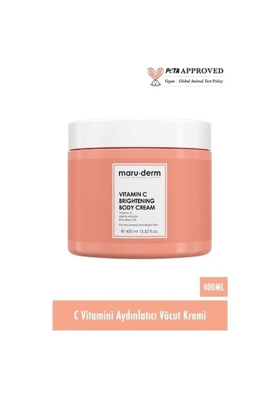 Maruderm Vitamin C Brightening Body Cream 400 Ml W
