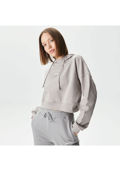 United4 Unıted4 Kadın Gri Sweatshirt