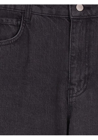 Lcw Eco Gri Wideleg Kadın Jean Pantolon