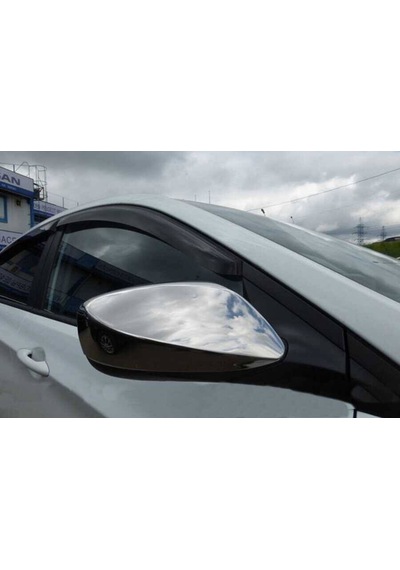 Hyundai Elantra Krom Ayna Kapağı 2 Parça Sinyalsiz 2011-2016   Aras