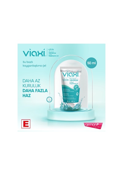 Viaxi Glide Kayganlaştırıcı Jel Sade 50 ML