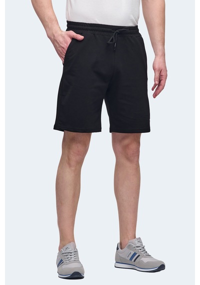 Slazenger Vardah 2 Li Set Erkek Cepli Şort Siyah - Koyu Gri