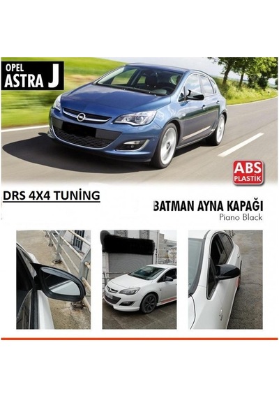 Opel Astra J (2009 - 2015) Sedan Batman Yarasa Ayna Kapağı (parlak