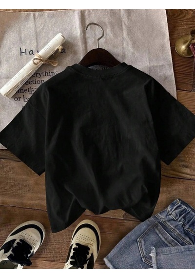 Startmore Unisex Boulevardier T-shirt Siyah