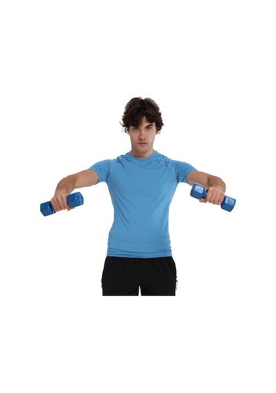 Sportive Yuma Slim Erkek Mavi Antrenman T-shirt 25ke1026-rmvı 1776439 Mavi