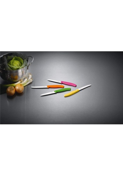 Victorinox 8cm Soyma Bıçağı Turuncu Vt6.7606.l119 Turuncu