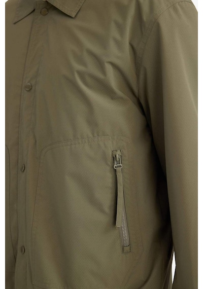 Defacto Regular Fıt Polo Yaka Su Geçirmez Mont F8481ax26spkh82 Haki-kh82