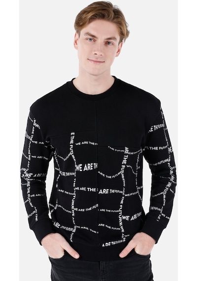 Colin's Colins Siyah Erkek Sweatshirt