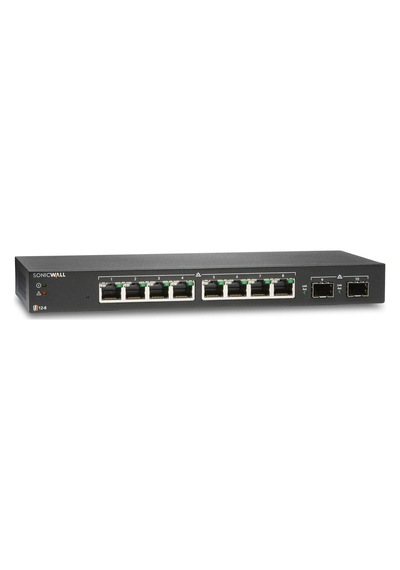 Sonıcwall Sws12-8 02-ssc-2462 8 Port 2 Port Sfp Gıgabıt L2 Yönetilebilir Swıtch