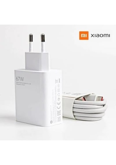 E-kervan Mi Xia-omi  67w Hızlı Ve Turbo Şarj Aleti Tüm Type-c Girişli Telefonlara Uyumlu 1 Adet