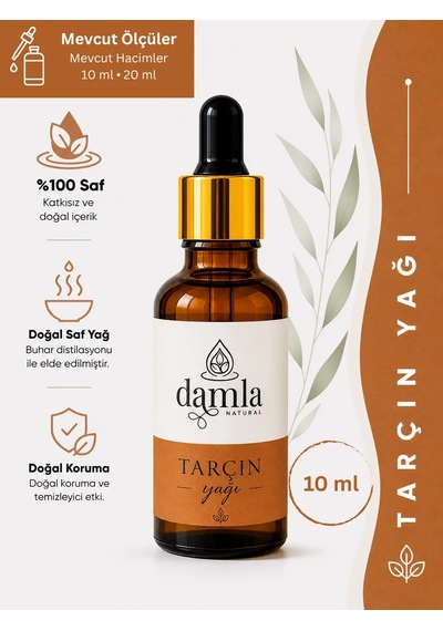 Biodamla Natural Tarçın Yağı 10 Ml