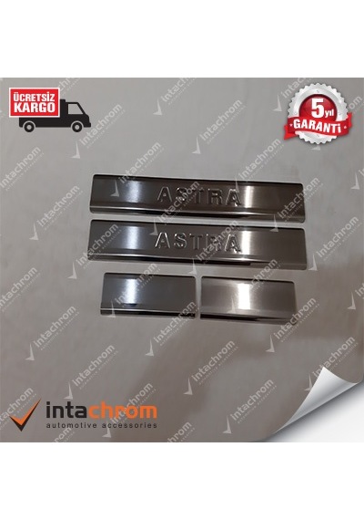 intakrom Opel Astra J Krom Kapı Eşiği 4 Parça 2010 -2015 intakrom Opel Astra J Krom Kapı Eşiği 4 Parça 2010 -2015