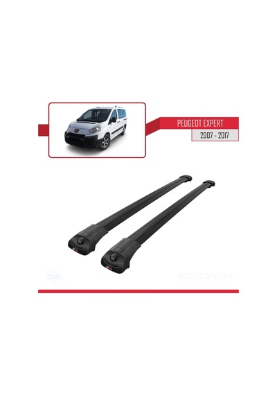 Peugeot Expert 2007-2017 Arası İle Uyumlu Ace-1 Ara Atkı Tavan Barı Siyah