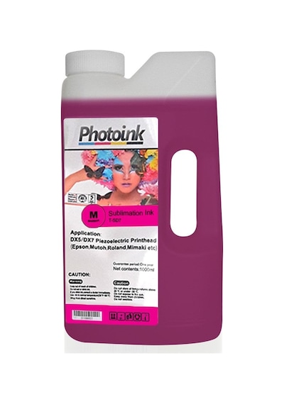 Epson Dx5/dx7/5113 İçin Süblimasyon 1000 Ml Kırmızı Magenta Geniş Format Mürekkep T - Sd7