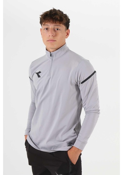 Diadora Alto Antrenman Eşofmanı Tek Üst Gri