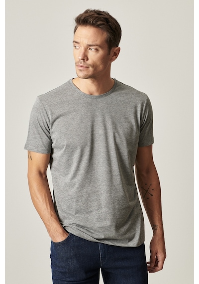 Ac&Co / Altınyıldız Classics Erkek Sıyah-hakı-grı Melanj Slim Fit Bisiklet Yaka 3'lü %100 Pamuk Tişört Paketi Sıyah-hakı-grı Melanj Siyah - Haki - Gri Melanj Ac&Co / Altınyıldız Classics Erkek Sıyah-hakı-grı Melanj Slim Fit Bisiklet Yaka 3'lü %100 Pamuk Tişört Paketi Sıyah-hakı-grı Melanj Siyah - Haki - Gri Melanj