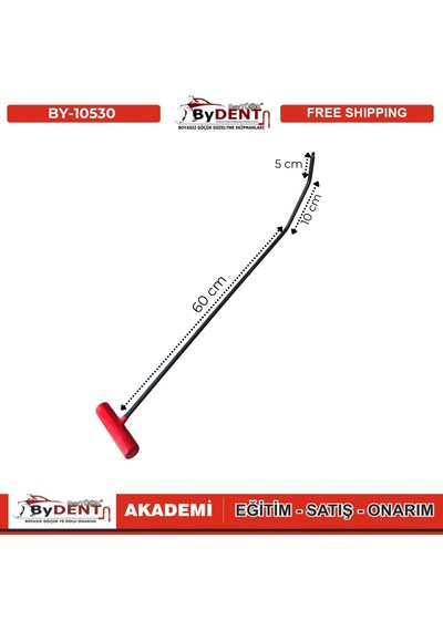 Pdr Boyasız Göçük Düzeltme Çubuğu T Sap 5 10 60 Cm