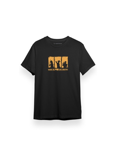 The Walking Dead Make A Living Siyah Kısa Kol Erkek Tshirt 001