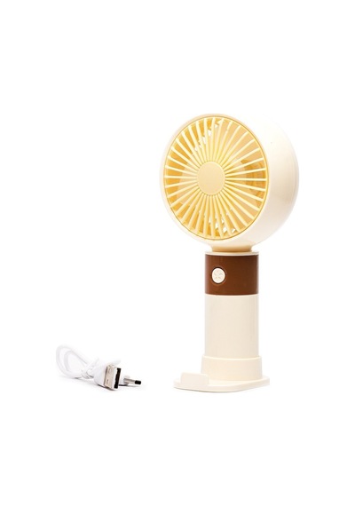 Taşınabililir Mini Usb Şarjlı 3 Kademeli El Masaüstü Vantilatör Fan Soğutucu Ym88214