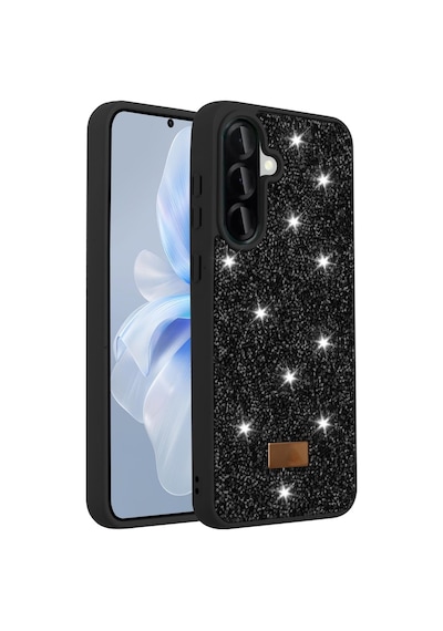 Samsung A07 5g Uyumlu Taş Detaylı Melt Silikon Kılıf Darbeye Karşı Dayanıklı