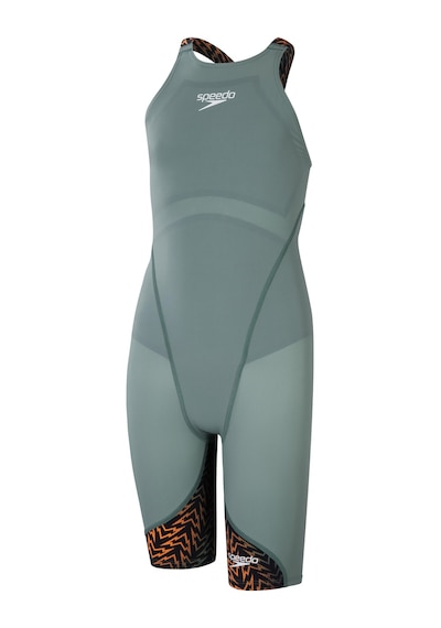 Speedo Lzr Ignite Kız Çocuk Yarış Mayosu Yeşil