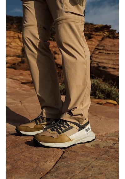 Jack Wolfskin 4057011 5156 Dromoventure Athletic Low M Sand Strom Erkek Outdoor Ayakkabı 001