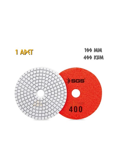 Sgs Elmas Polisaj Pedi Mermer-granit-fayans - Islak - 400 Kum - 1 Adet