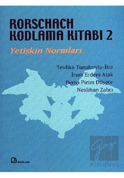 Rorschach Kodlama Kitabı 2 - Yetişkin Normları- Bağlam Yayıncılık