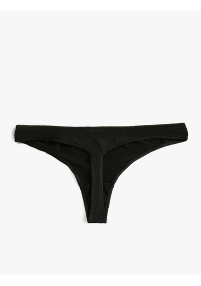 Koton Tanga Külot Basic Siyah 3slk30205mk Siyah