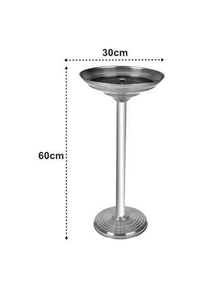 Palex Şampanya Küllük 65cm Krom Diğer