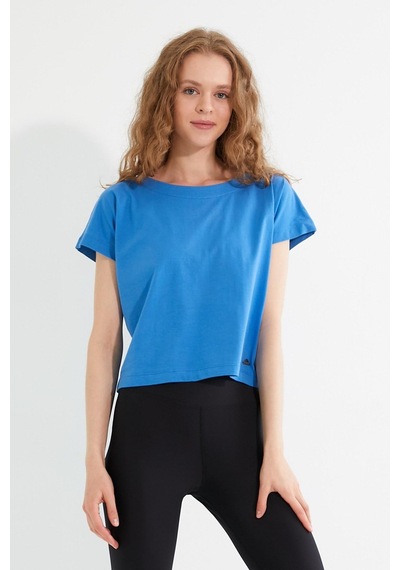 Kadın T-shirt Mavi