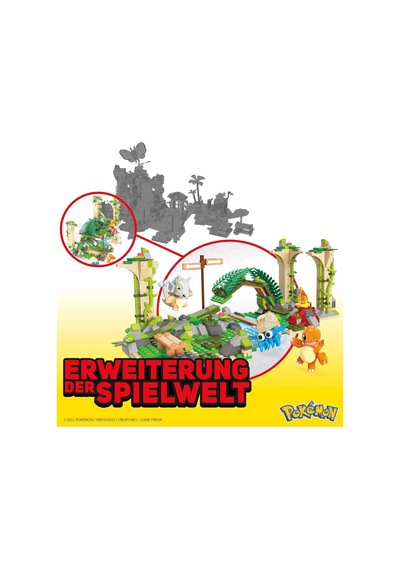 Mega Bloks Pokémon Orman Harabeleri Yapı Seti Ile Diğer Dünyalara