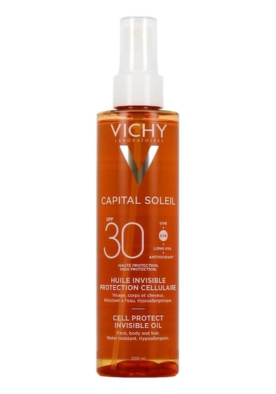 Vichy Capital Soleil Cell Protect Oil Spf30+ 200ml